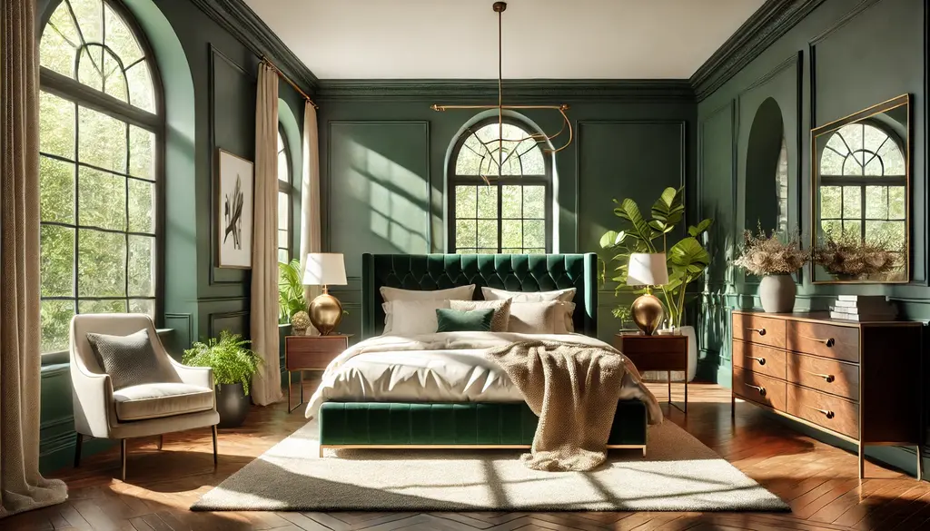 Dark Green Bedroom Ideas for a Sophisticated and Relaxing Atmosphere ...