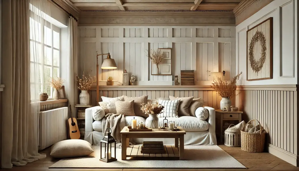 Half Wall Paneling Ideas for a Stylish Farmhouse Look - Crescat Sententia