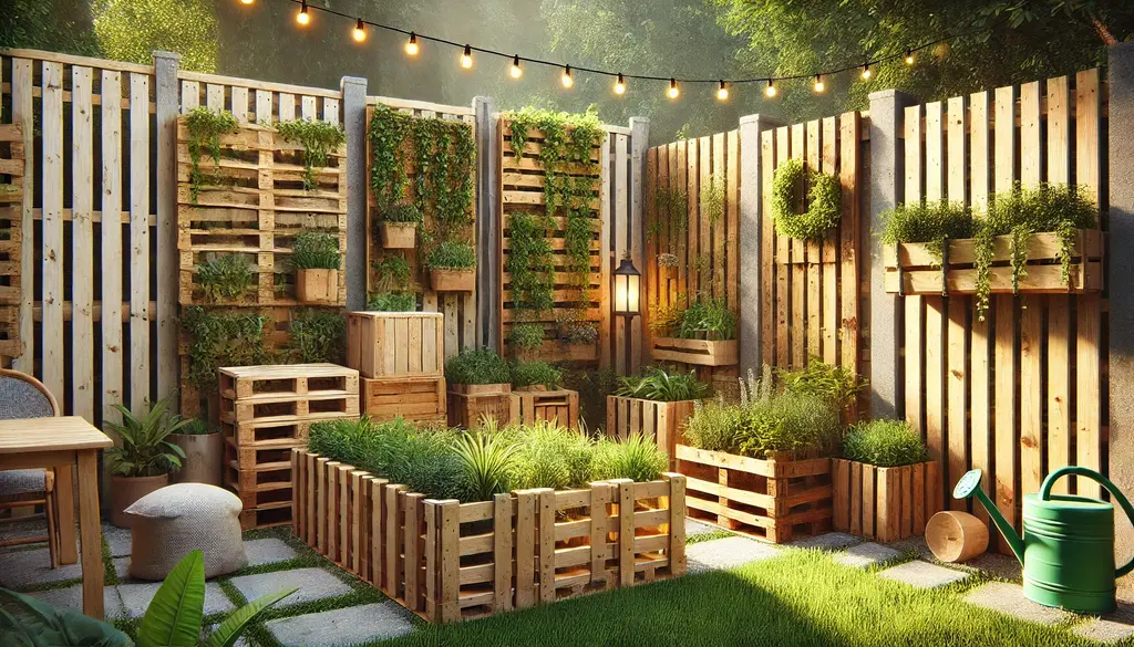 8 DIY Pallet Fence Ideas: Turn Simple Wood into Backyard Magic ...